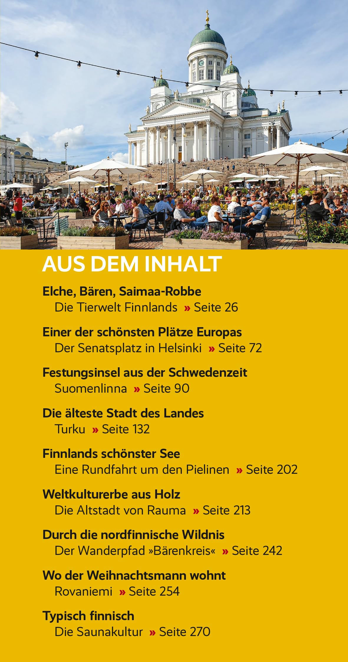 TRESCHER Reiseführer Finnland: Mit Helsinki, Turku, Ostsee, Schären, Seenplatte und Lappland