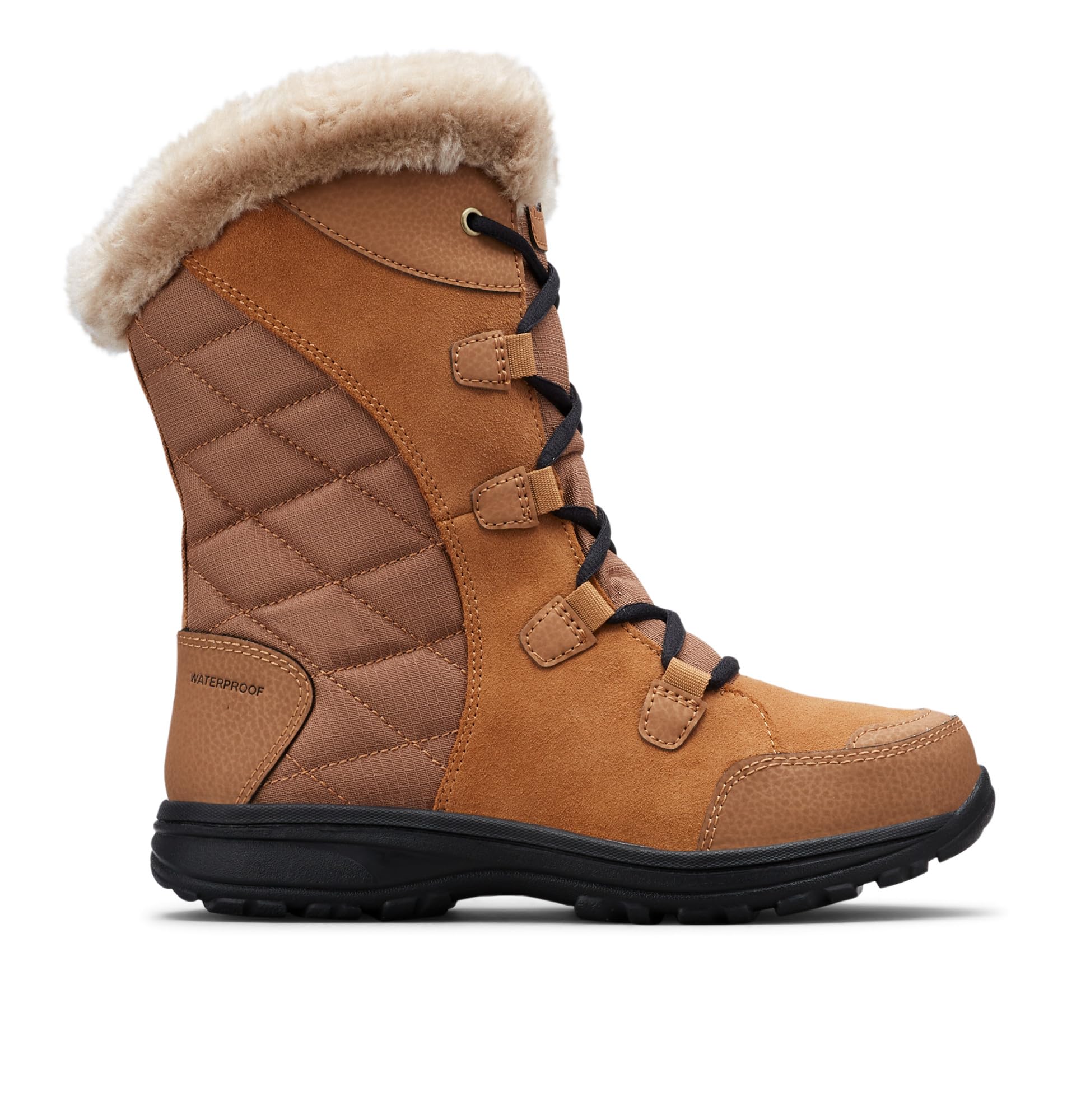 Columbia Womens Ice Maiden II, Elk/Black, 6 Wide