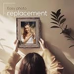 Truu Design Weathered Cadre d'image, bois décontraction Look pour affichage mural ou de table, cadre photo léger avec couverture en verre, 4" x 6", Taupe
