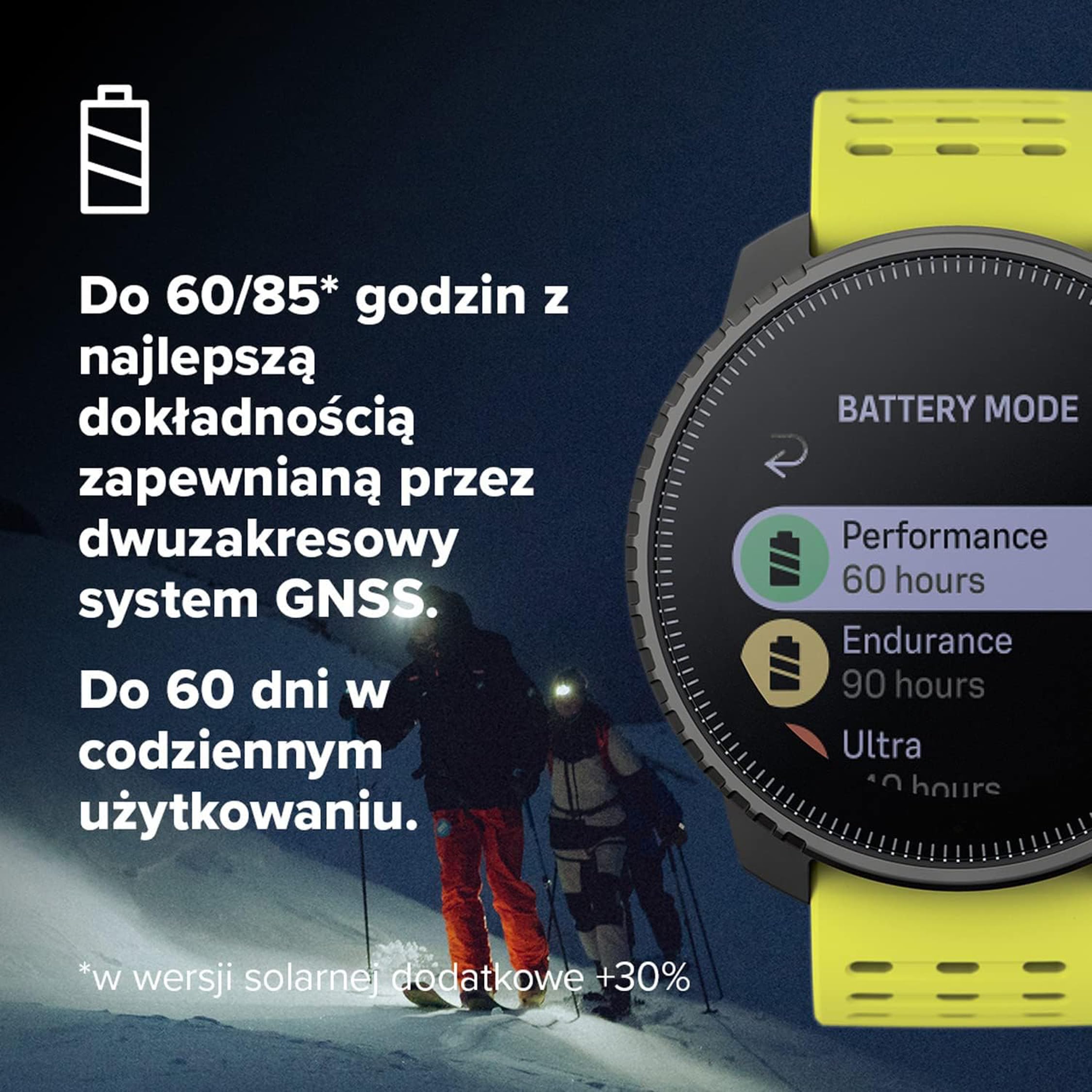 SUUNTO Vertical Zegarek sportowy GPS, ładowanie słoneczne z 95+ trybami | Mapy offline, 60 dni pracy na baterii, podwójne pasmo GNSS, wyprawy i treningi w terenie, aplikacja SUUNTO