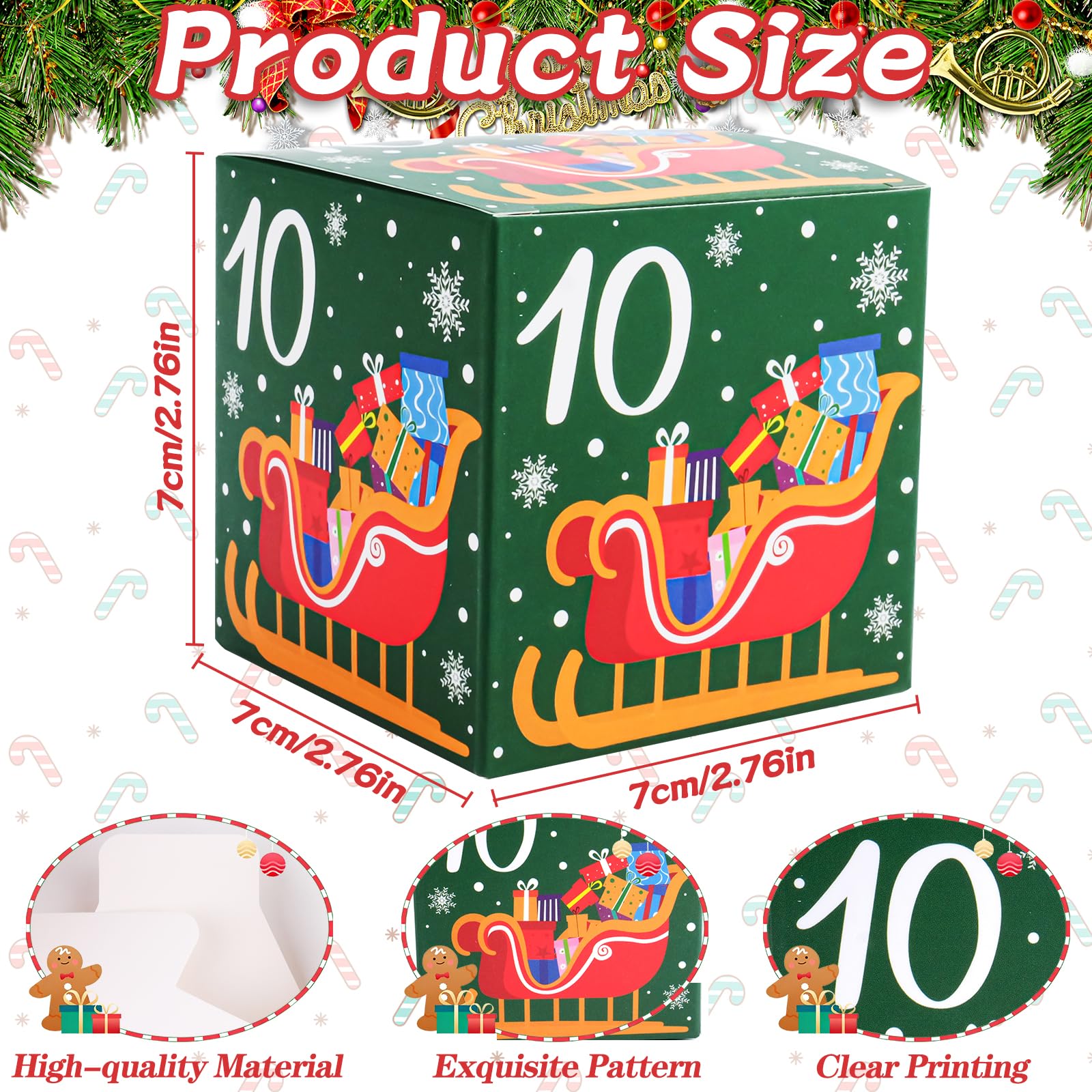 Calendrier De L'Avent Vide A Remplir, Soi Meme 2025 Femme Homme Enfant