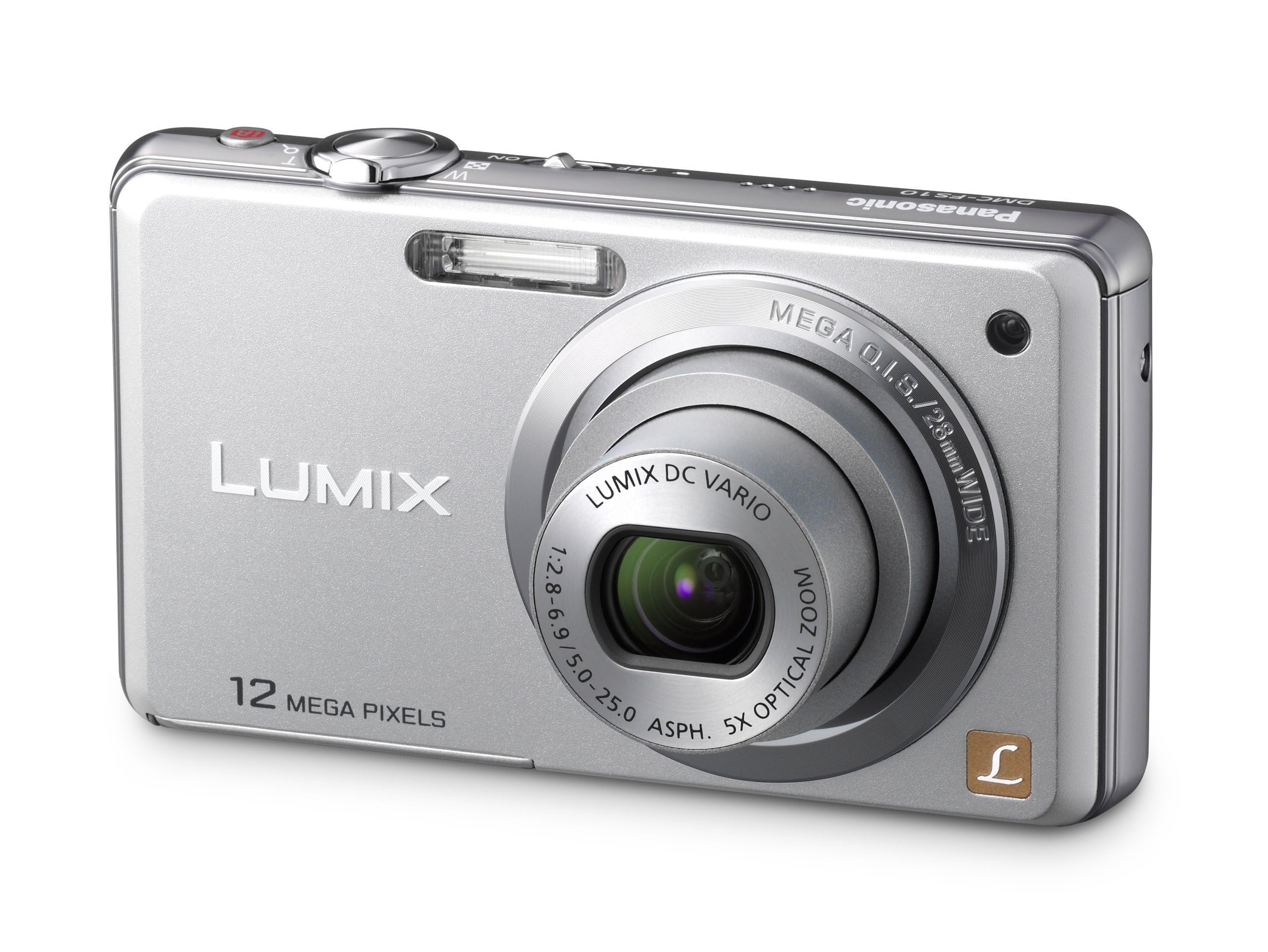 Panasonic LUMIX DMC-FS10 Digital Camera Silver 12 Megapixels 5x