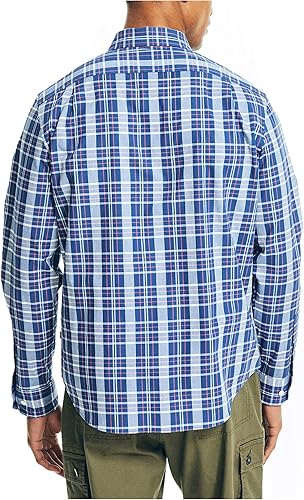 Miniatura 3 de Nautica Camisa de popelina a cuadros para hombre