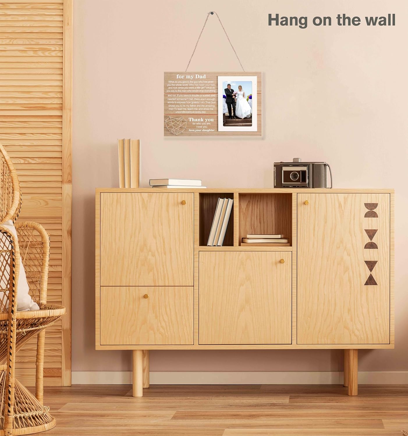 Wedding Photo Frame Gift for Father of the Bride-Picture Frame Present for Dad from Daughter-Thank You,Birthday,Fathers Day,Christmas Gift for Dad-Bridal Shower Present for Daddy - Image 6