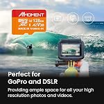 MMOMENT 128GB Micro SDXC Card MM23, A2, UHS-I, U3, V30, Class 10 Compatible, Read Speed Up to 160 MB/s, Write Speed Up to 100 MB/s, SD Adapter Included