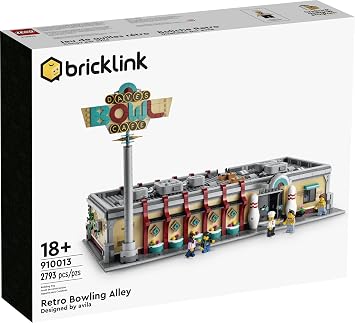 LEGO Bricklink 910013 Retro Bowling Alley 2779 Pieces