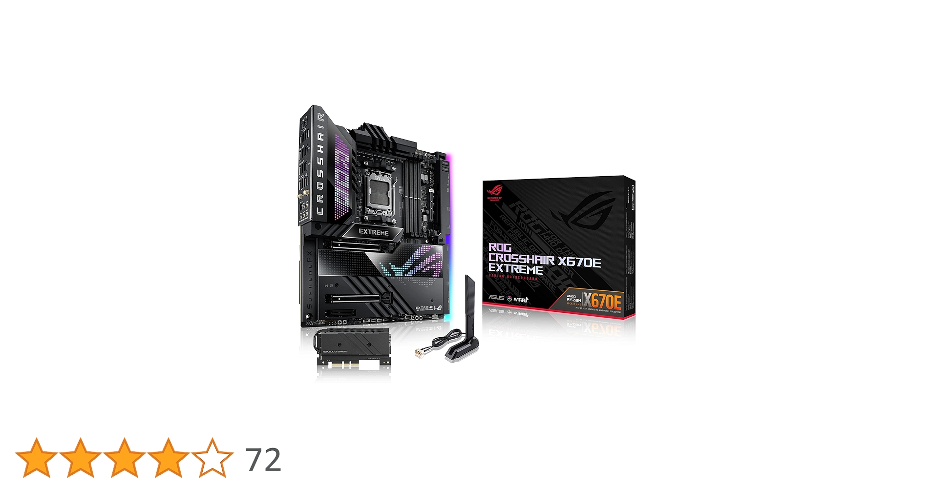 ASUS ROG Crosshair X670E Extreme(WiFi 6E) Socket AM5(LGA 1718