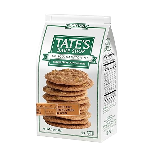 Miniatura 10 de Tates Bake Shop Galletas Zinger de jengibre sin gluten 7 onzas