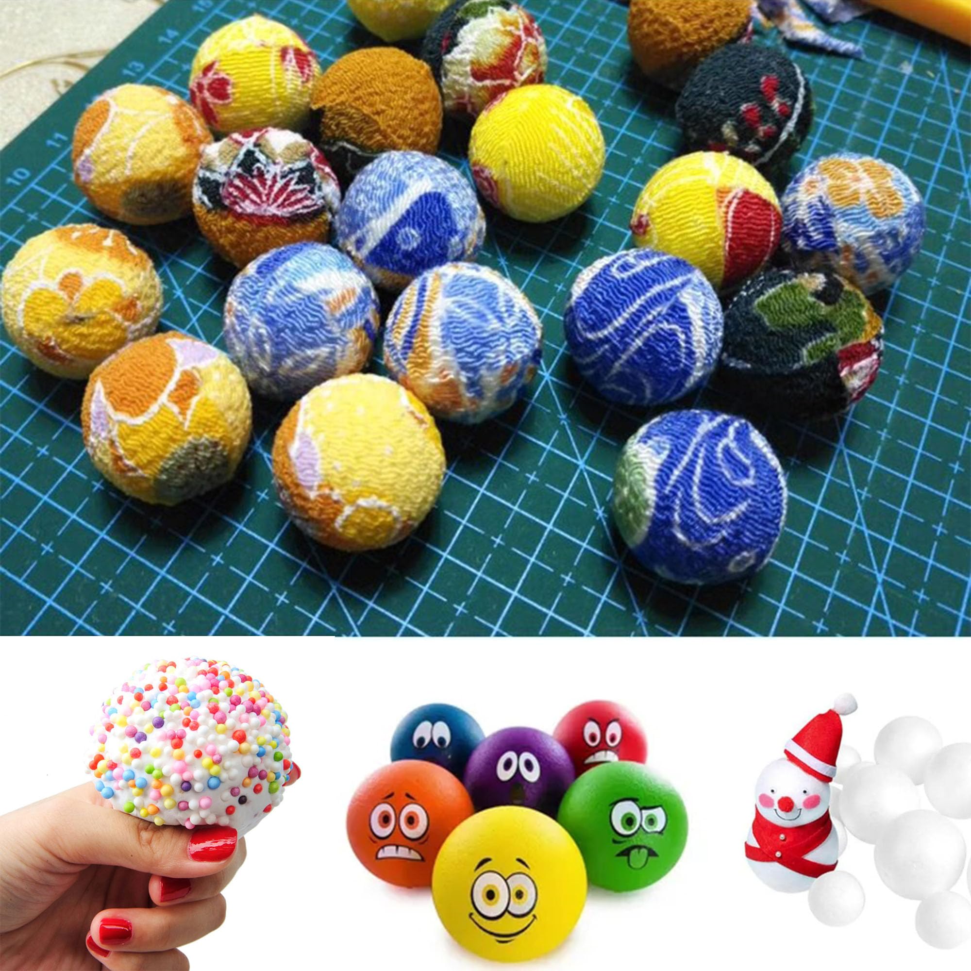 20 stuks witte piepschuim ballen voor knutselen, schuimbal, knutselen, schuimballen, gladde piepschuimballen voor doe-het-zelf handwerk, schoolprojecten, huis, Kerstmis, Pasen en feestdecoraties (5 6 20 stuks witte piepschuim ballen voor knutselen, schuimbal, knutselen, schuimballen, gladde piepschuimballen voor doe-het-zelf handwerk, schoolprojecten, huis, Kerstmis, Pasen en feestdecoraties (5 6