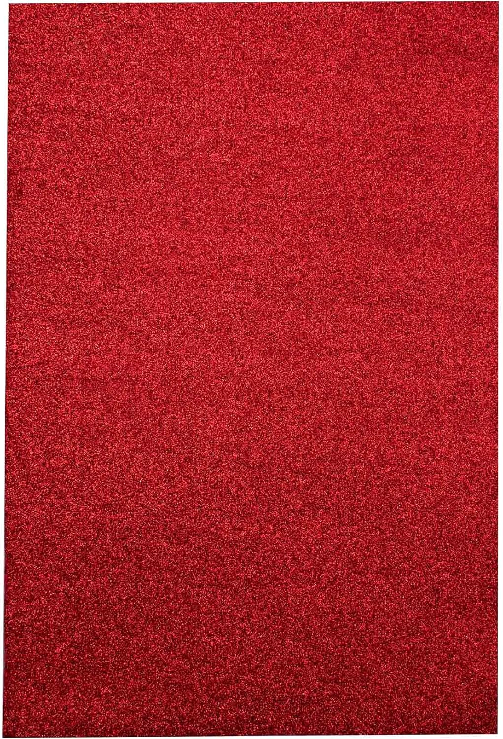 Simply Elegant 10Pack Large Glitter Foam Sheets 16 in. x