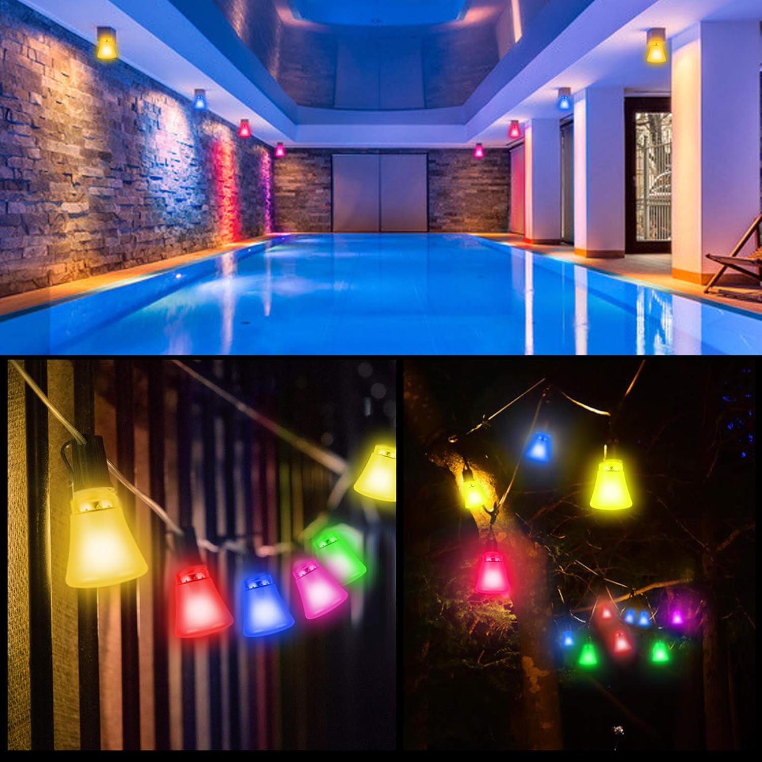 Gеt Dіѕсоunt 70% Prісе 2W LED Colored Light Bulb E26 Base S14 Multi Colored Light String Bulb for Wedding Halloween Christmas Party Bar Mood Ambiance Decor, 6-Pack