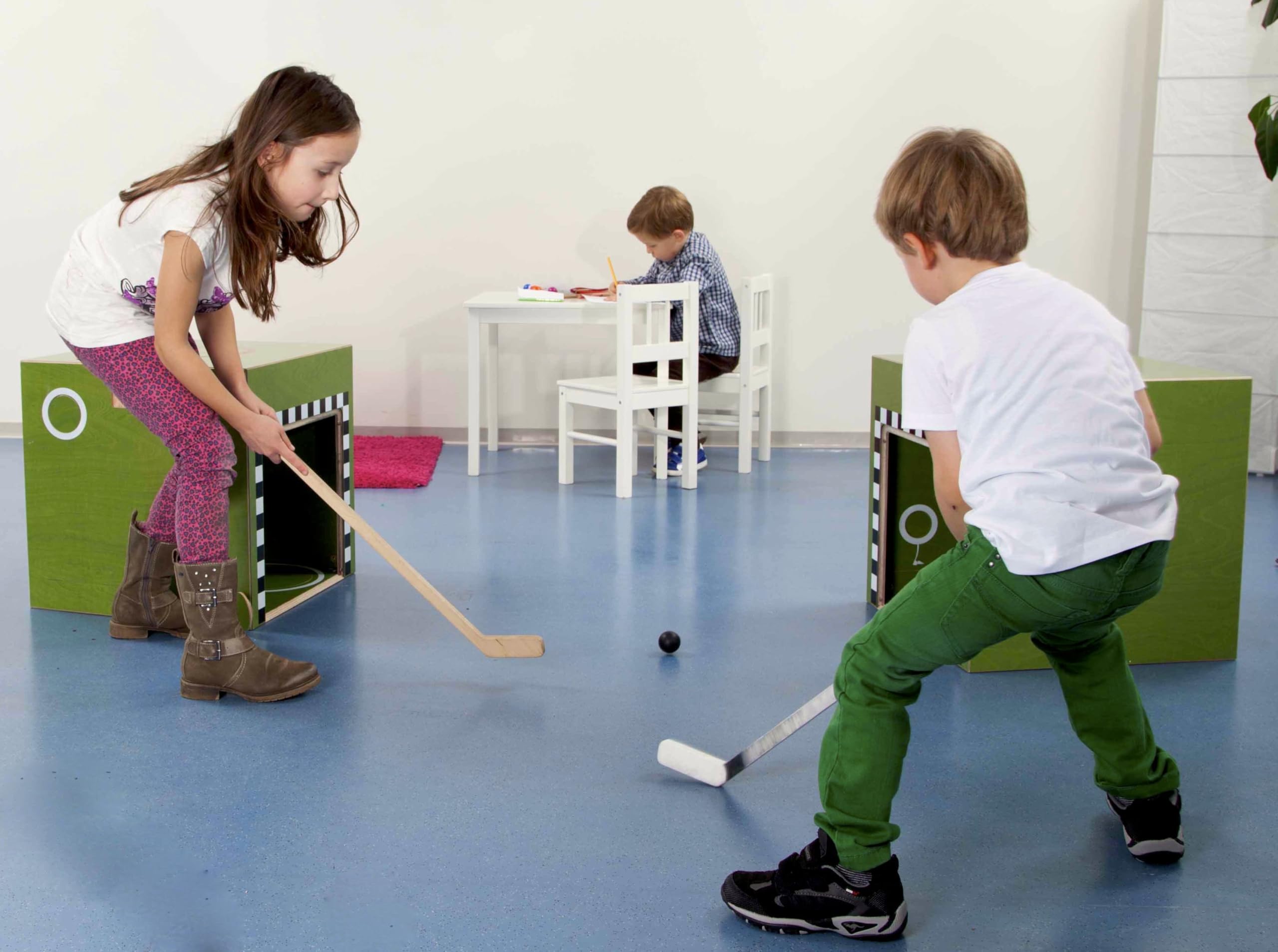 Mobili da gioco per bambini, giocattolo multifunzionale, per calcio, basket, cancello da golf, hockey