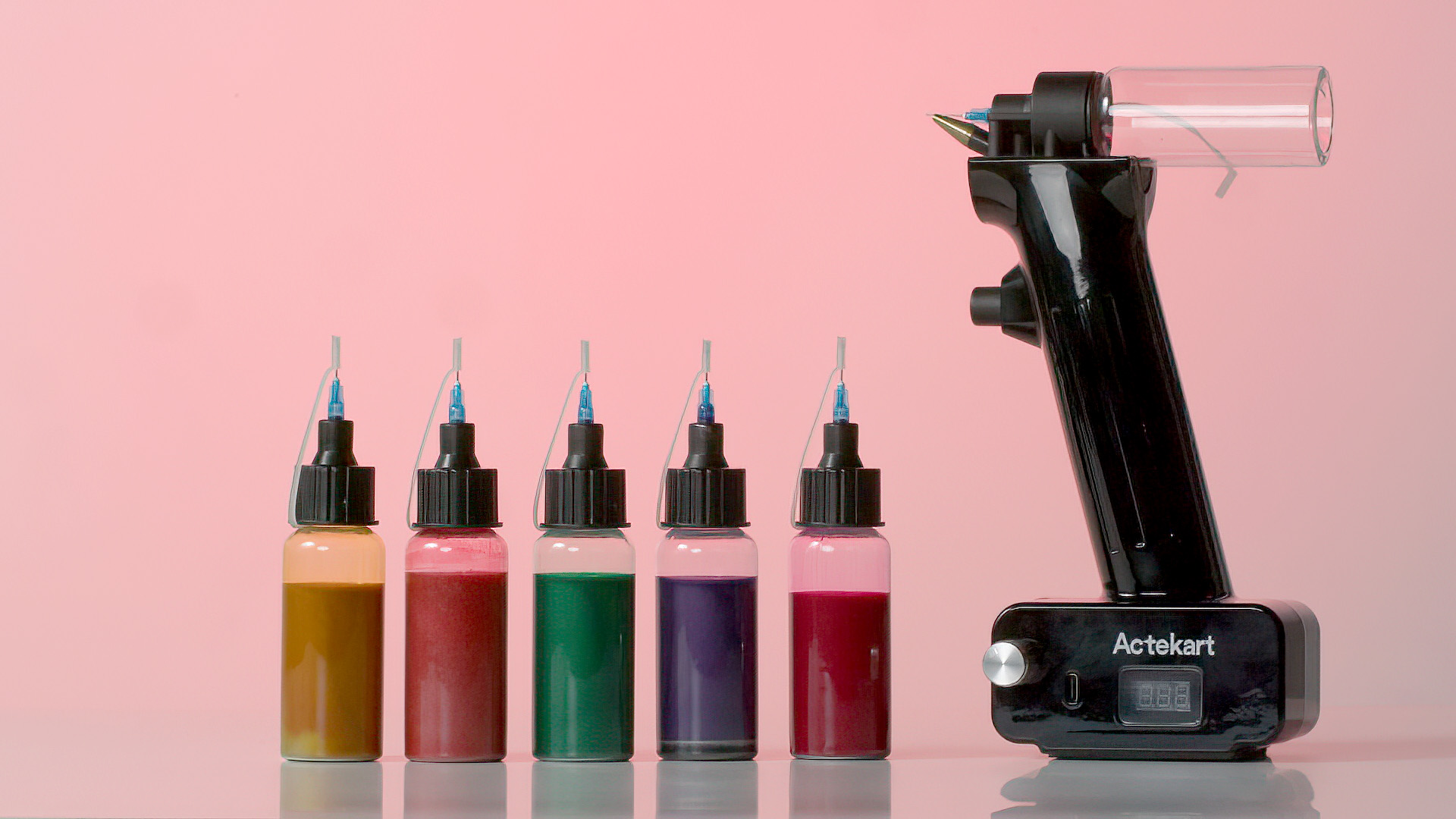 Amazon.com: Actekart No-Clean Airbrush Kit with Disposable Nozzle