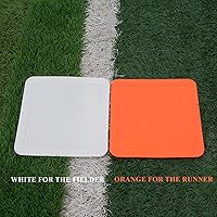 Vista 3 de Double First Base Perfect for Youth League Baseball, Teeball, Softball, Kickball, Kids, Backyard, Practice and School