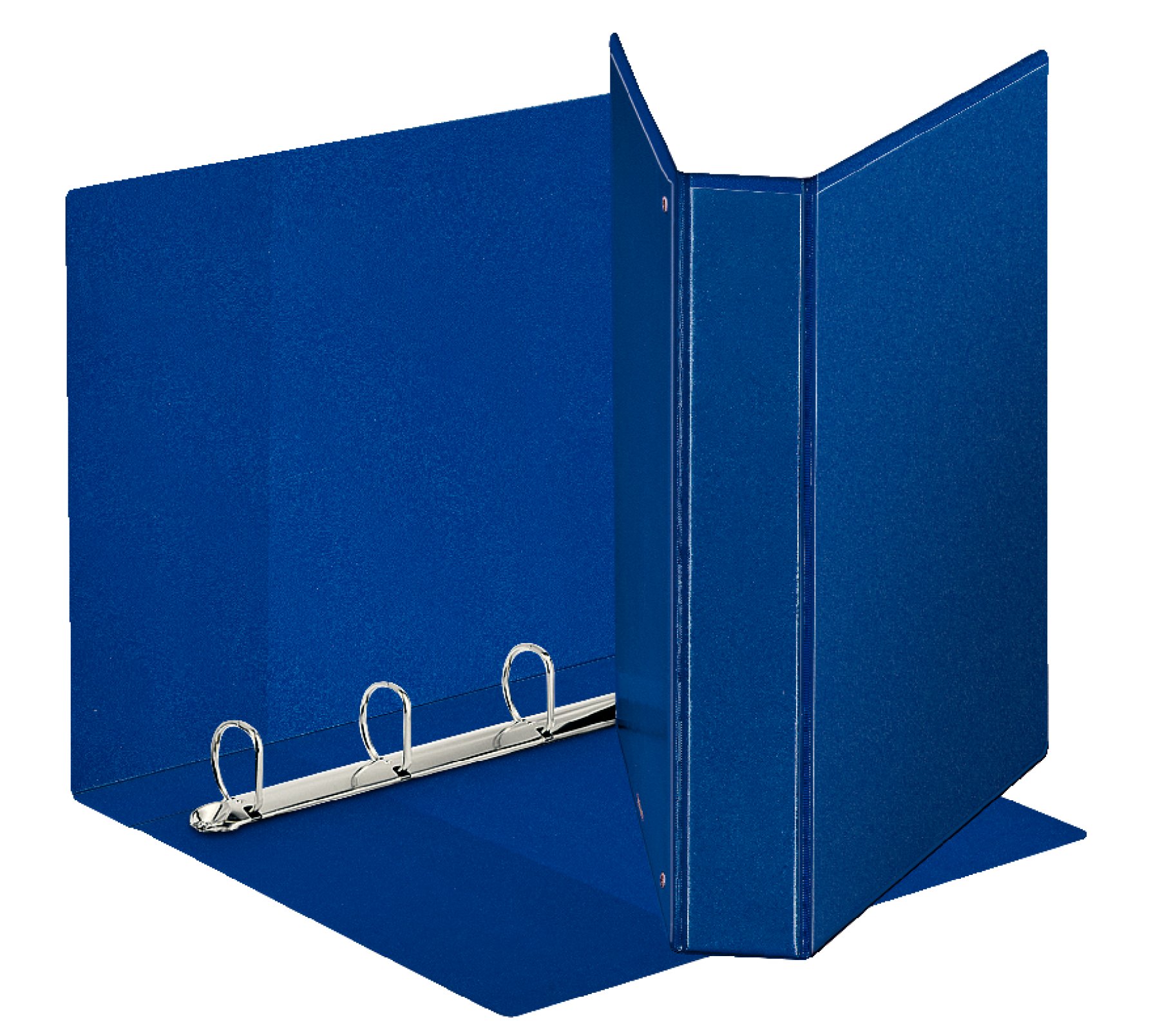 Raccoglitore personalizzabile Display - 4 anelli a D 40 mm - dorso 5,9 cm - 22x30 cm - blu - Esselte - Conf. 12 Pezzi