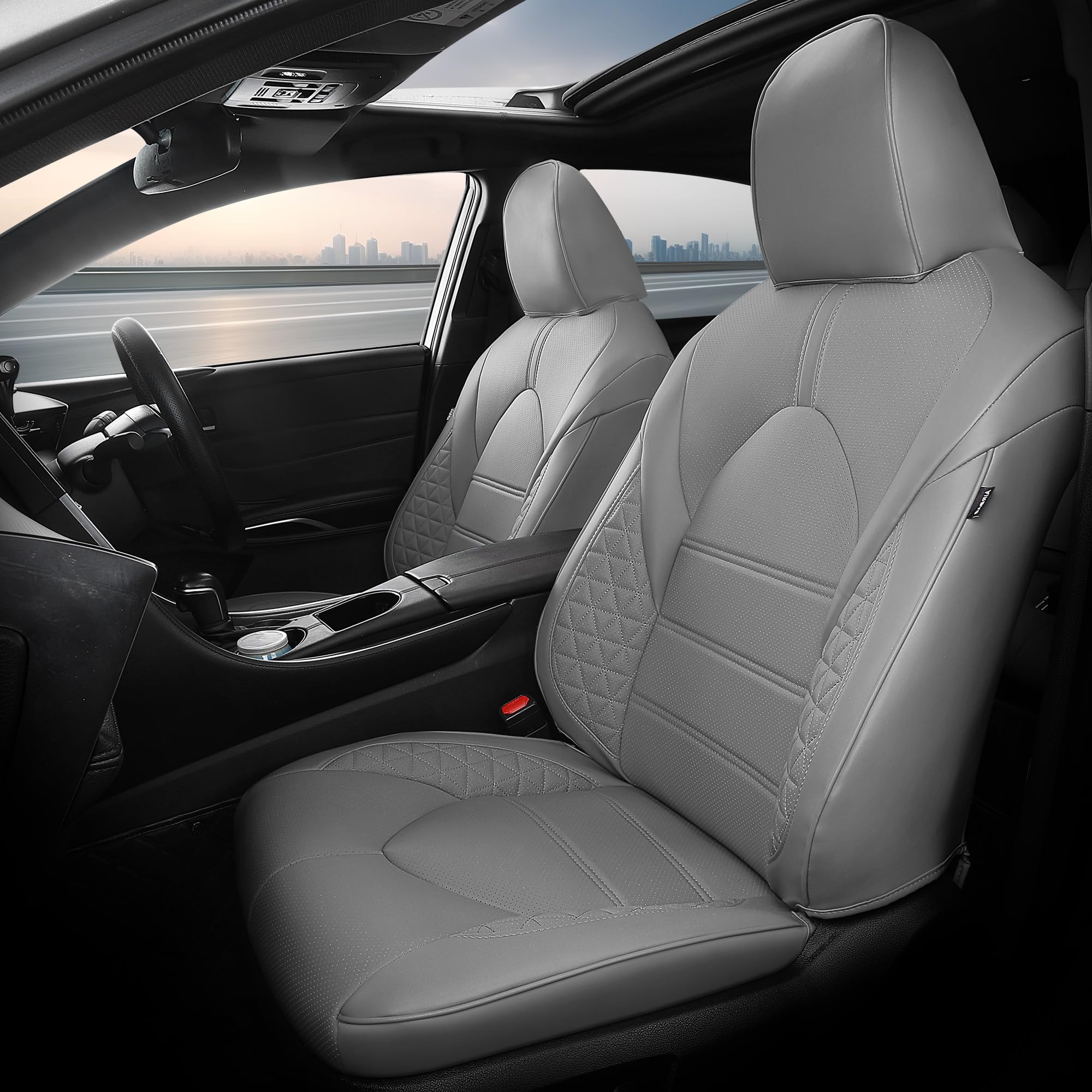 FREESOO Custom Fit Seat Covers (Grey)