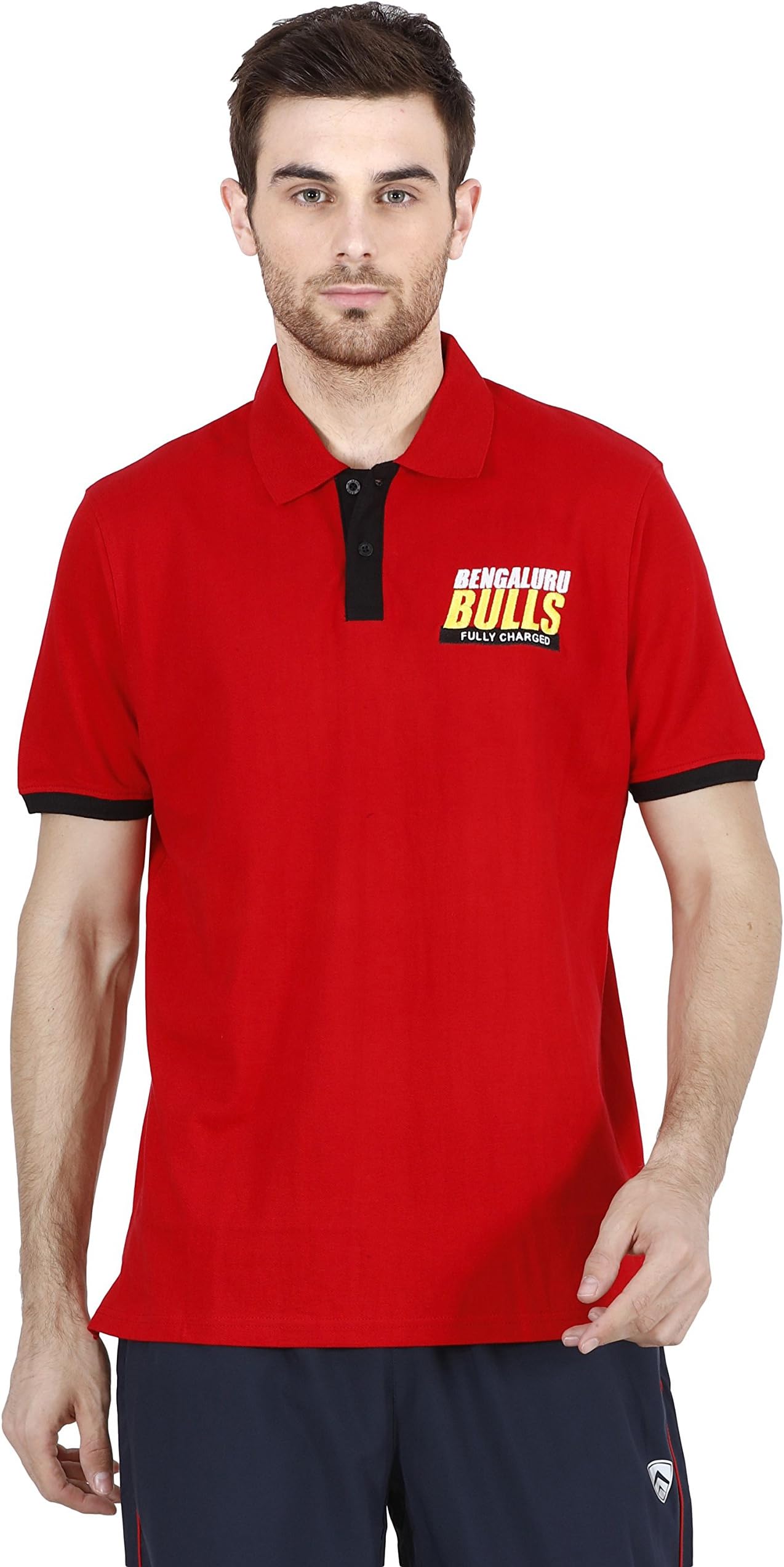 BENGALURU BULLs Red Premium Polo Tee