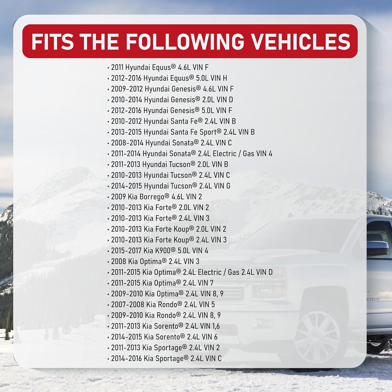 Ignition Coil Pack Set of 4 by AA Ignition - Compatible with Hyundai & Kia 2.0L, 2.4L, 4.6L 2008-2017 - Santa Fe, Sonata, Tucson, Forte, Optima Sorento, Sportage - Replaces UF611 C1667, 27300-2G000