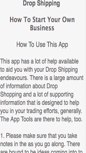 Drop Shipping - How To Start Your Own Business – vue 4