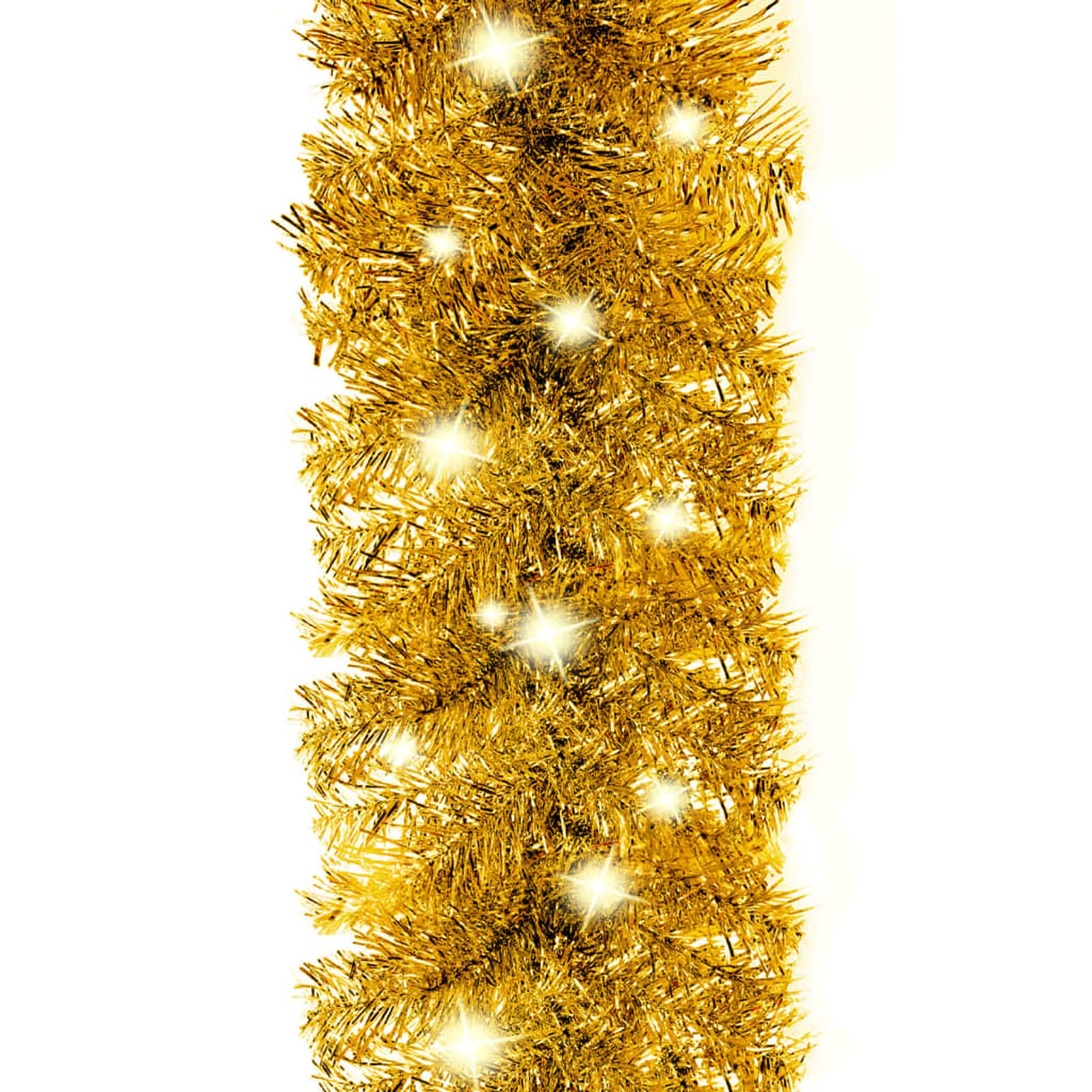 Guirnalda de Navidad con Luces LED Dorado 20 m Guirnalda Navidad Pino Decoracion Navidad