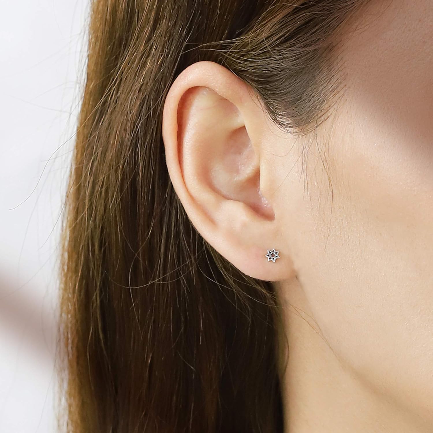 Boma Jewelry Sterling Silver Sunshine Stud Earrings