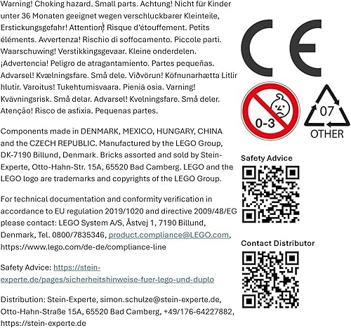 Miniatura 2 de LEGO Minecraft: esqueleto con lanzador TNT y azulejo de bonificación, 1 pieza