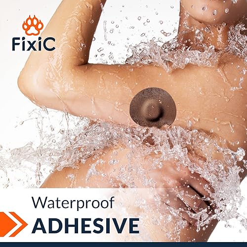 Miniatura 35 de FixiC Parches adhesivos para G7 y Stelo - Paquete de 25 parches adhesivos impermeables de alta calidad - Papel precortado - Parche adhesivo para G7