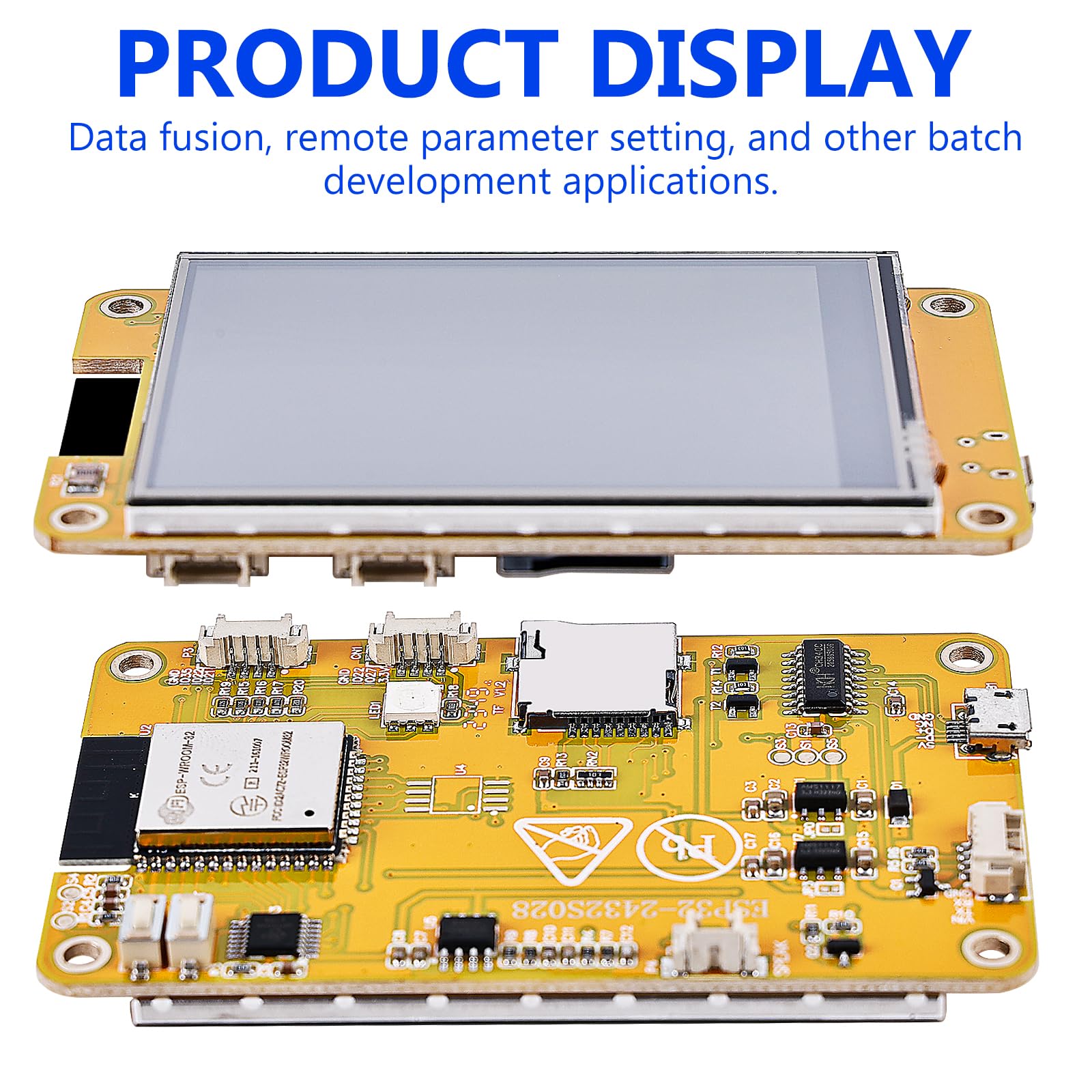Vegena ESP32 Display, Pantalla 2.8" ESP32, Módulo de Desarrollo, Monitor Táctil WiFi Bluetooth 2.8" 240x320 Compatible con LVGL