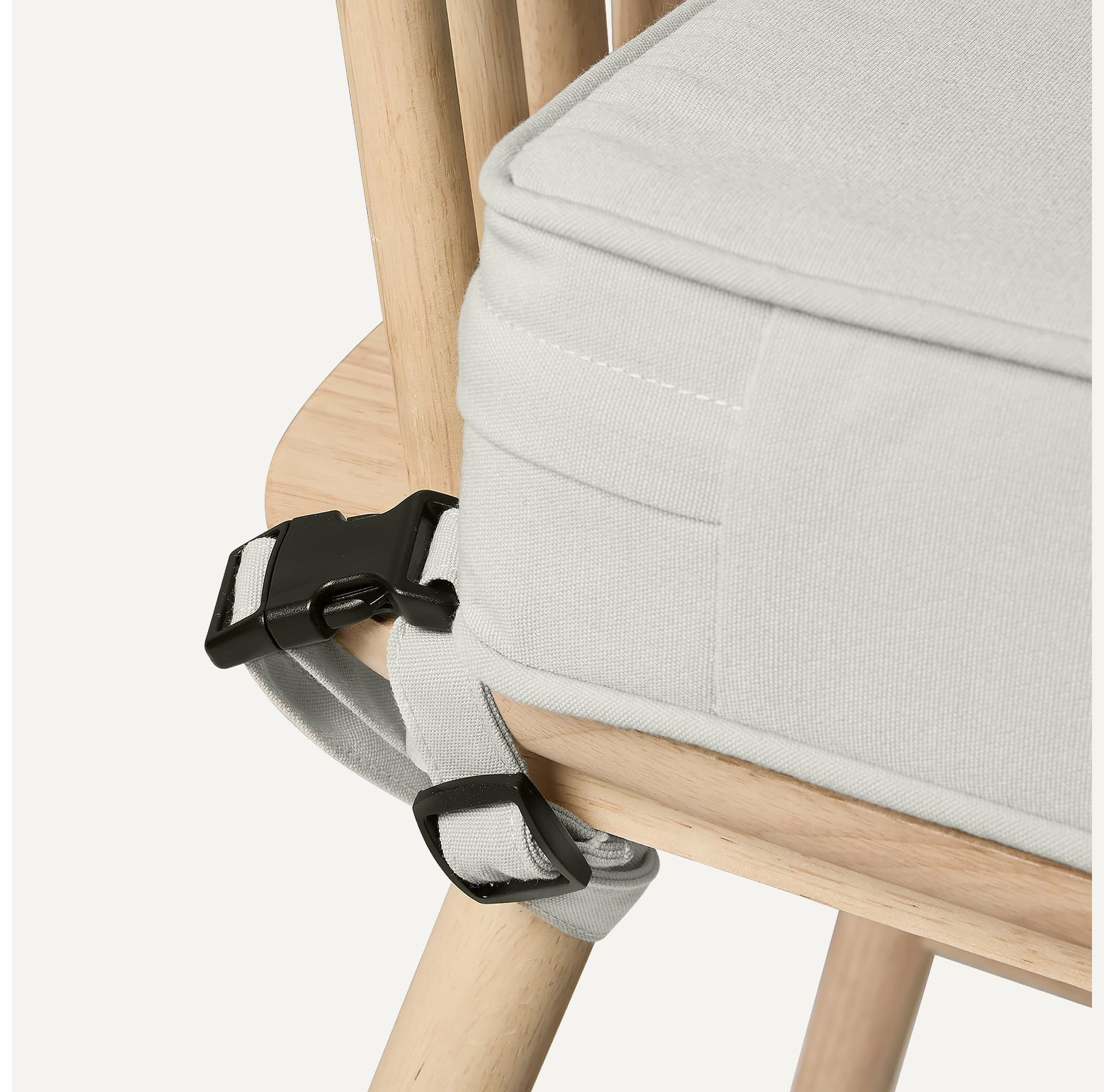 Amazon Basics - Cuscino per Sedia da Giardino. 55.9x55.9x7.6 cm. Beige. Confezione da 2