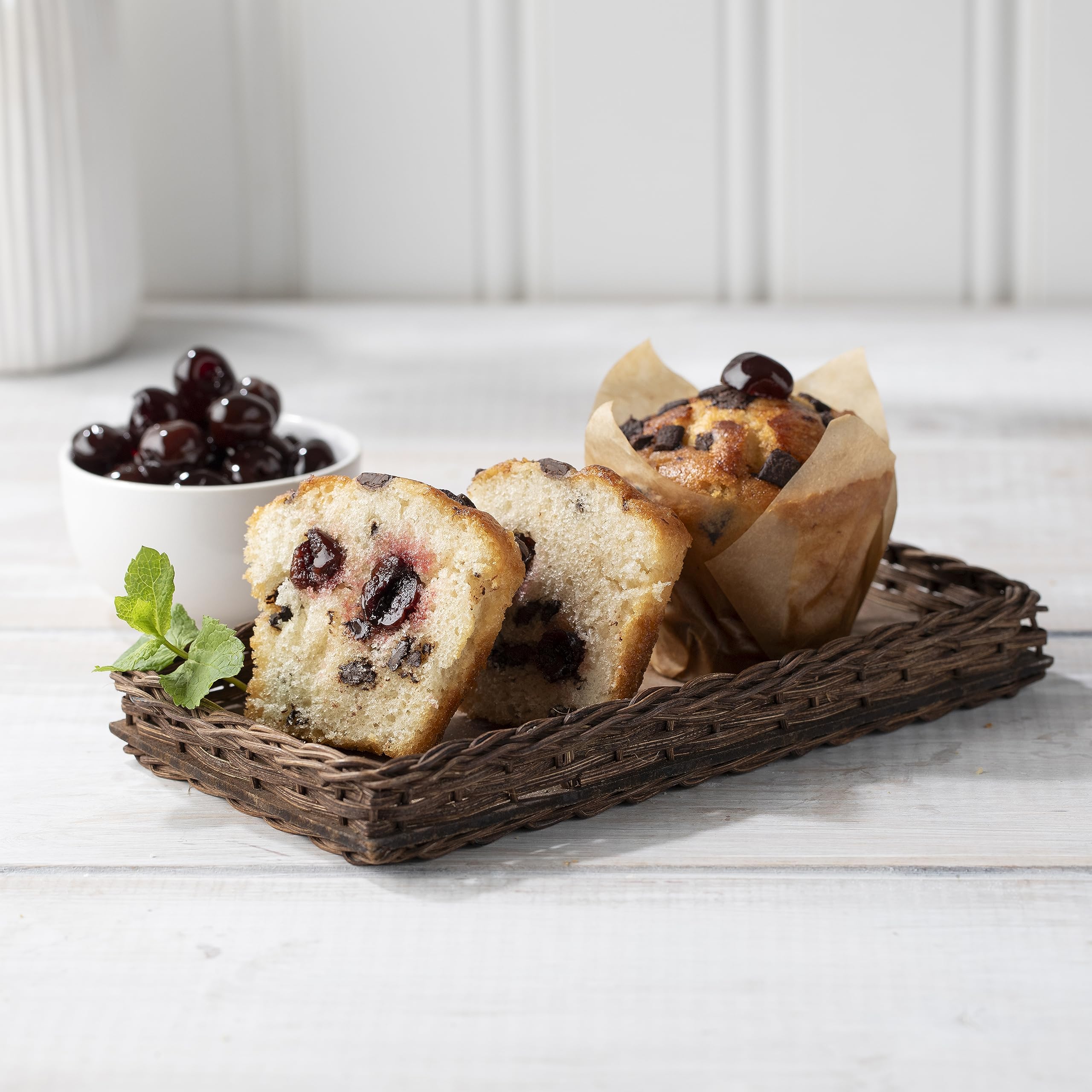 Food-United AMARENAKIRSCHEN 2x600g Opaline | FABBRI 1905 | in Sirup | Halb-Kandiert | Amarene | Amarena-Kirschen aus Italien | fabbri amarena cherries | für Joghurt-Eis Dessert Topping Cocktail