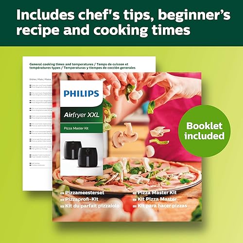 Miniatura 24 de Philips Twin Turbostar Freidora de aire, Grill Master Kit de accesorios