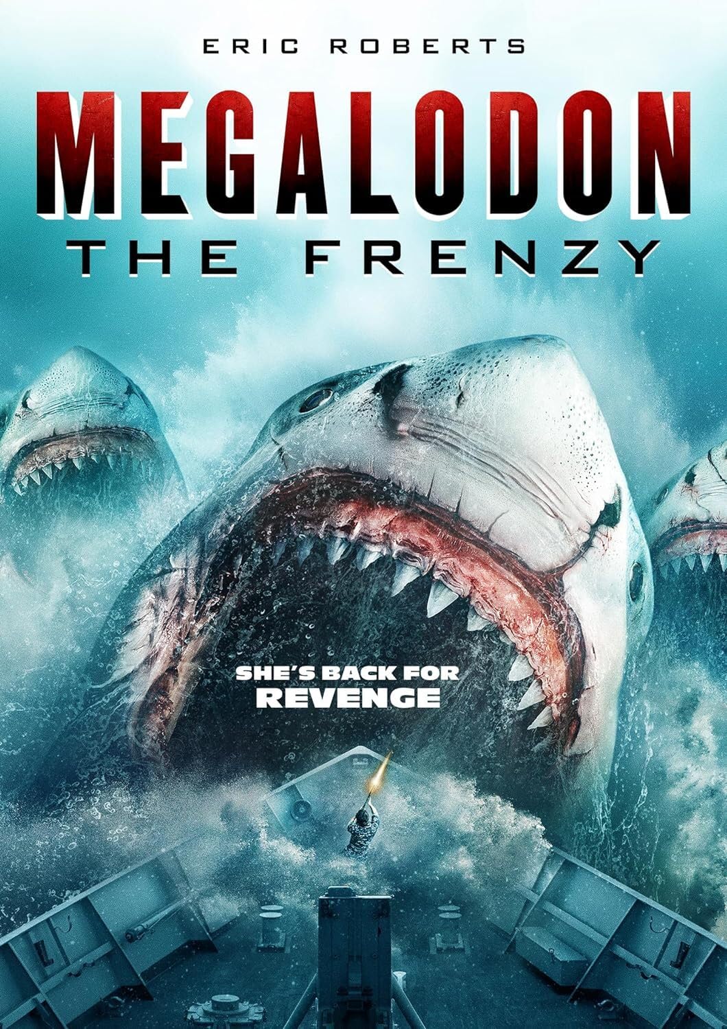 Megalodon: The Frenzy en DVD Película de Acción de EE. UU.