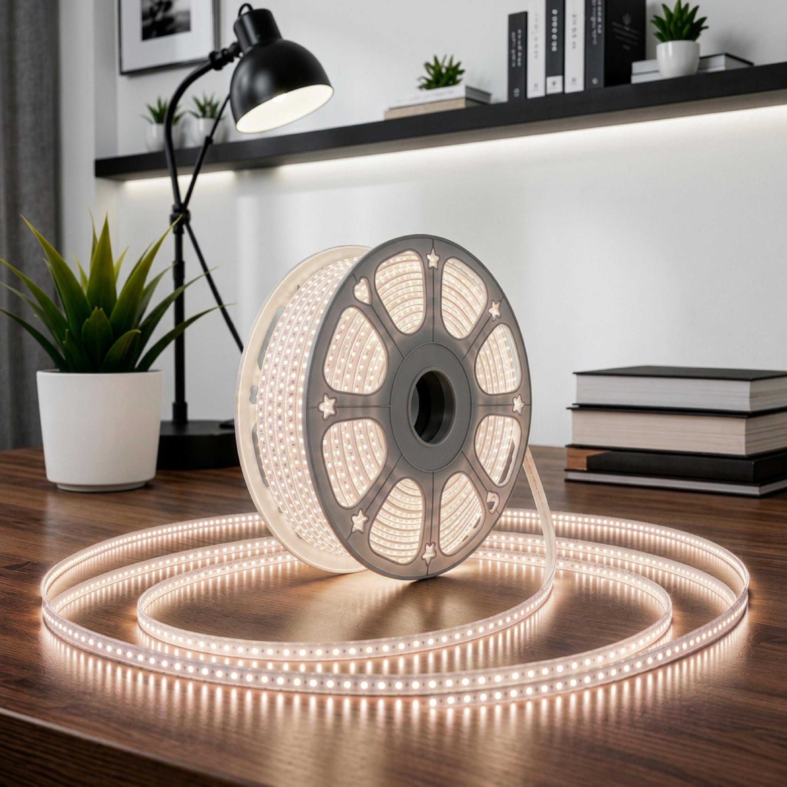 Forus LED Rope Light - Warm White, Waterproof Decor -10