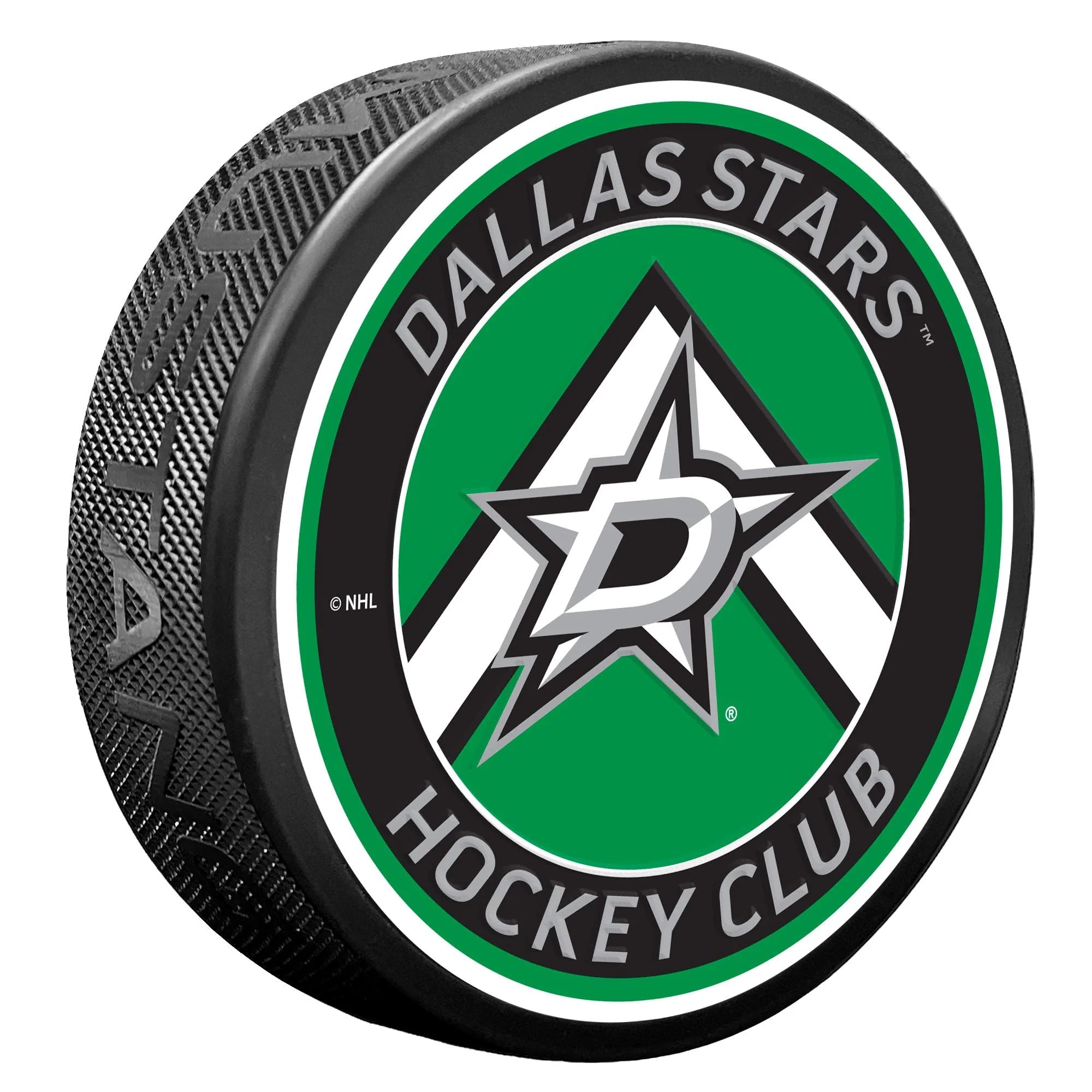 Sports Decor Dallas Stars Puck - Chevron Banner