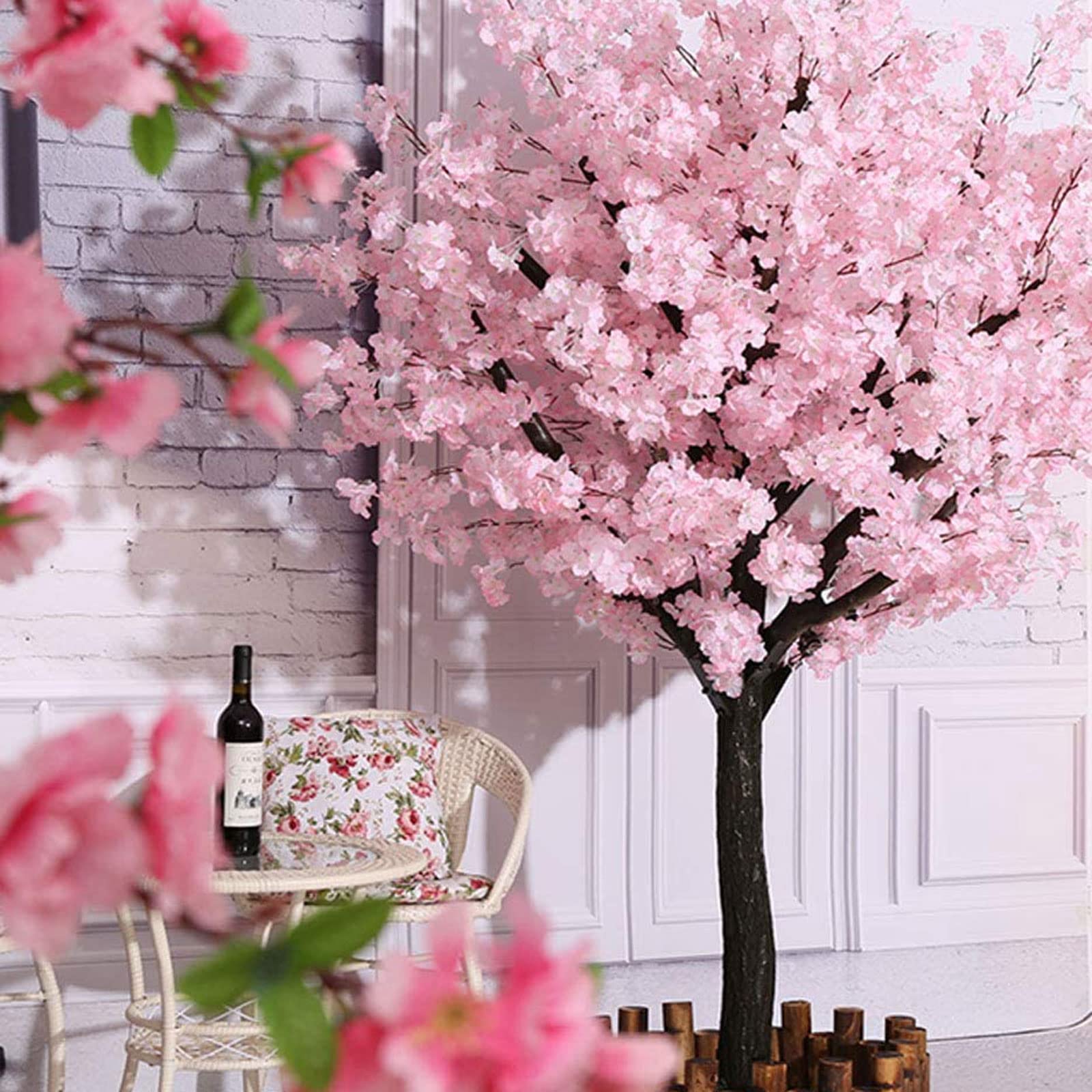 1.8 * 1.8m/70 * 70in,Cerisier Japonais Artificiel,Fleur De