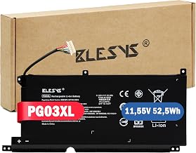 BLESYS PG03XL L48495-005 Battery for HP Pavilion Gaming 15-DE 15-EC | (11.55V 52.5Wh) It is not compatible with 11.52V 65Wh