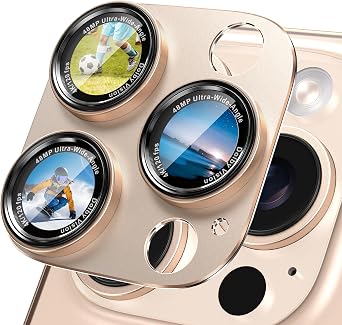 CACOE Metal Camera Lens Protector for iPhone 14/16 Pro/Pro Max Cover