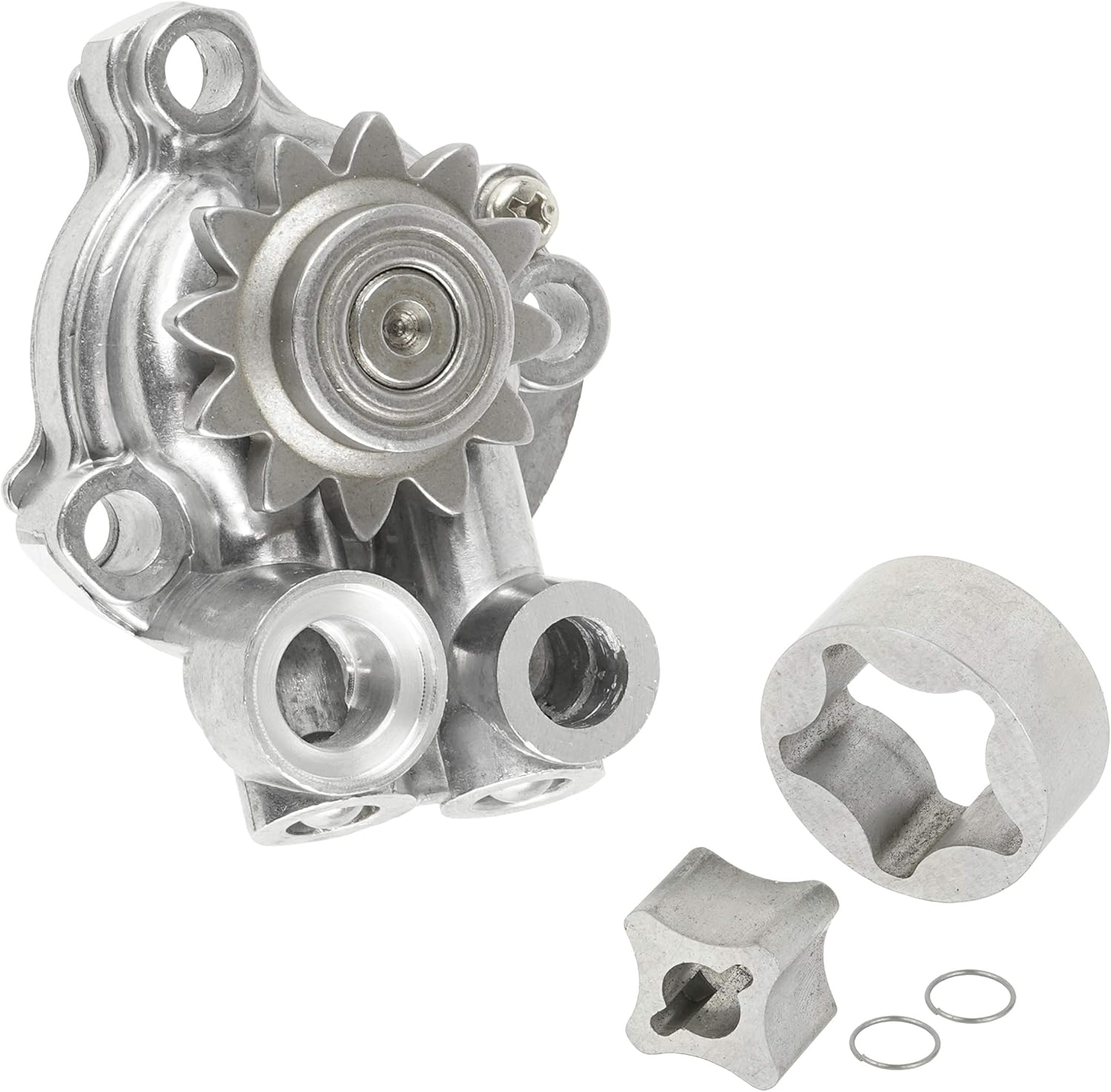 Caltric Oil Pump Assembly w/Rotor Compatible with Yamaha WR450F 2003 2004 2005 2006 / YZ450F 2003 2004 2005 / YFZ450 YFZ45LE YFZ450SE YFZ450V 2004 2005 2006