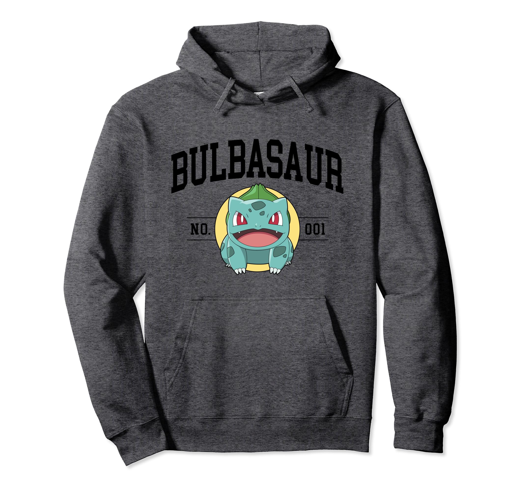 Pokémon - Bulbasaur Collegiate Pullover HoodieOEKO-TEX STANDARD 100