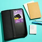 Avery Fermeture éclair 3 Binder de sonnerie, 1" Anneaux ronds, 175-Sheet Capacité, Noir, Durable Binder Organizer avec Pocket pour le stockage supplémentaire, idéal pour organiser des projets, des missions, et plus (26006)