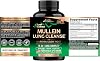 Desintoxicación Pulmonar Mullein - Suplemento de Extracto 10:1 de Hoja de Gordolobo - 120 Cápsulas | Raíz de Malvavisco | Equinácea | Quercetina | NAC - Suplemento de Apoyo y Limpieza Pulmonar 15 en 1 para Fumadores - para Mujeres y Hombres Cápsula 120 unidades (Paquete de 1) 3