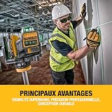 DEWALT - Laser en croix vert XR 12V 3x360°, avec 1x batterie 2Ah, DCE089D1G-QW - 2