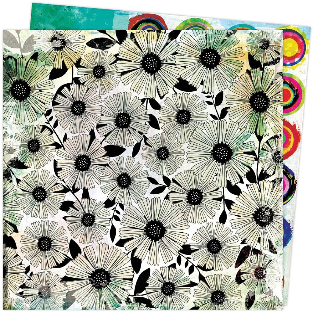 Paper 12 Galerie American Crafts Color Study pour scrapbooking
