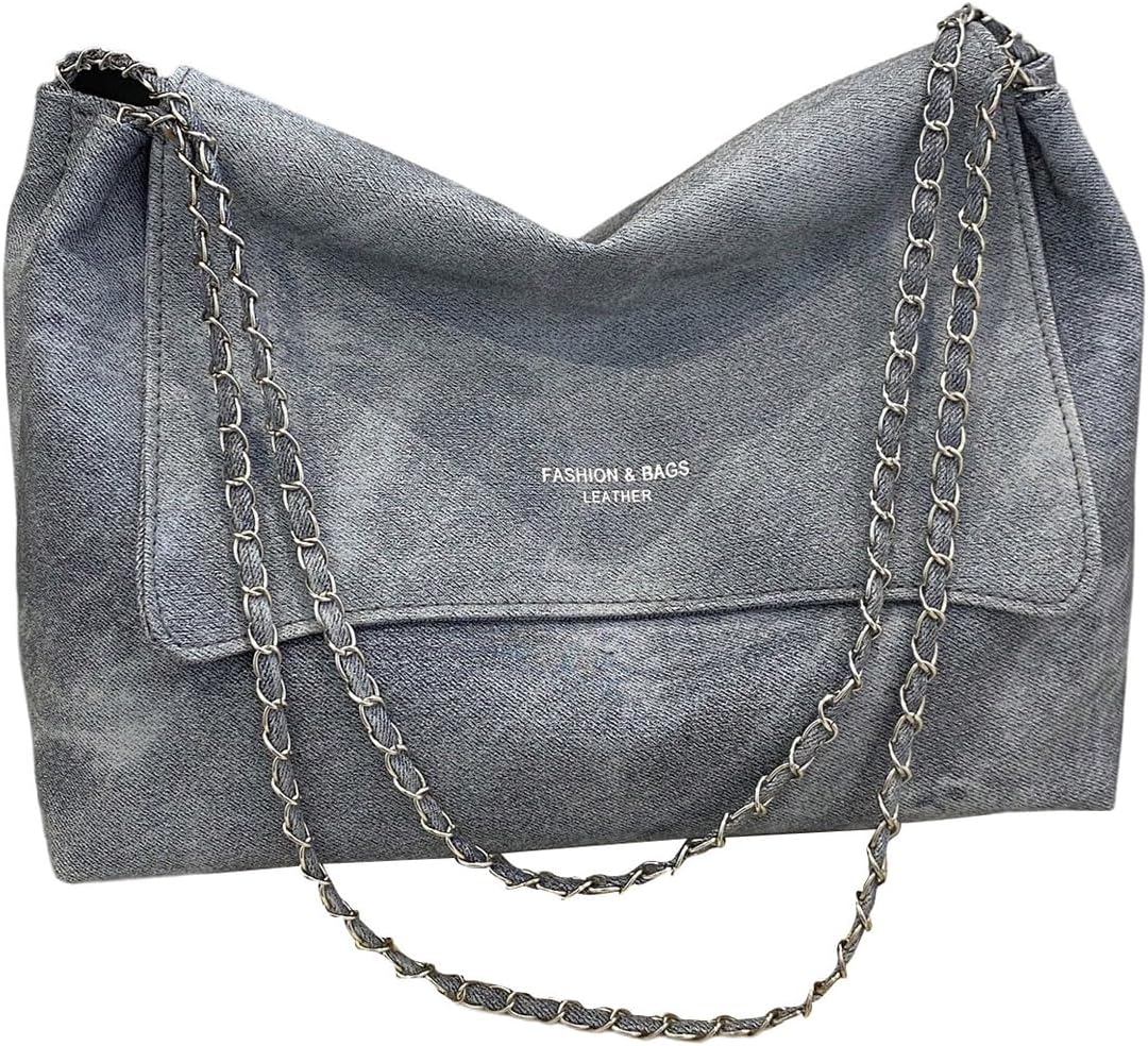 SweatyRocks Women's PU Leather Flap Shoulder Bags Chain Strap Underarm Handbag