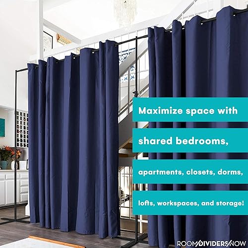 Miniatura 4 de RoomDividersNow - Cortina divisora de habitación prémium, 8 pies de alto x 15 pies de ancho, separador de habitaciones, para privacidad u oscuridad,