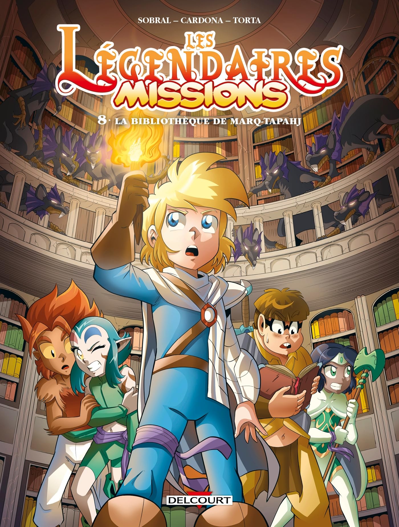 Les Légendaires missions - Tome 08 La Bibliothèque de Marq-Tapahj (08)