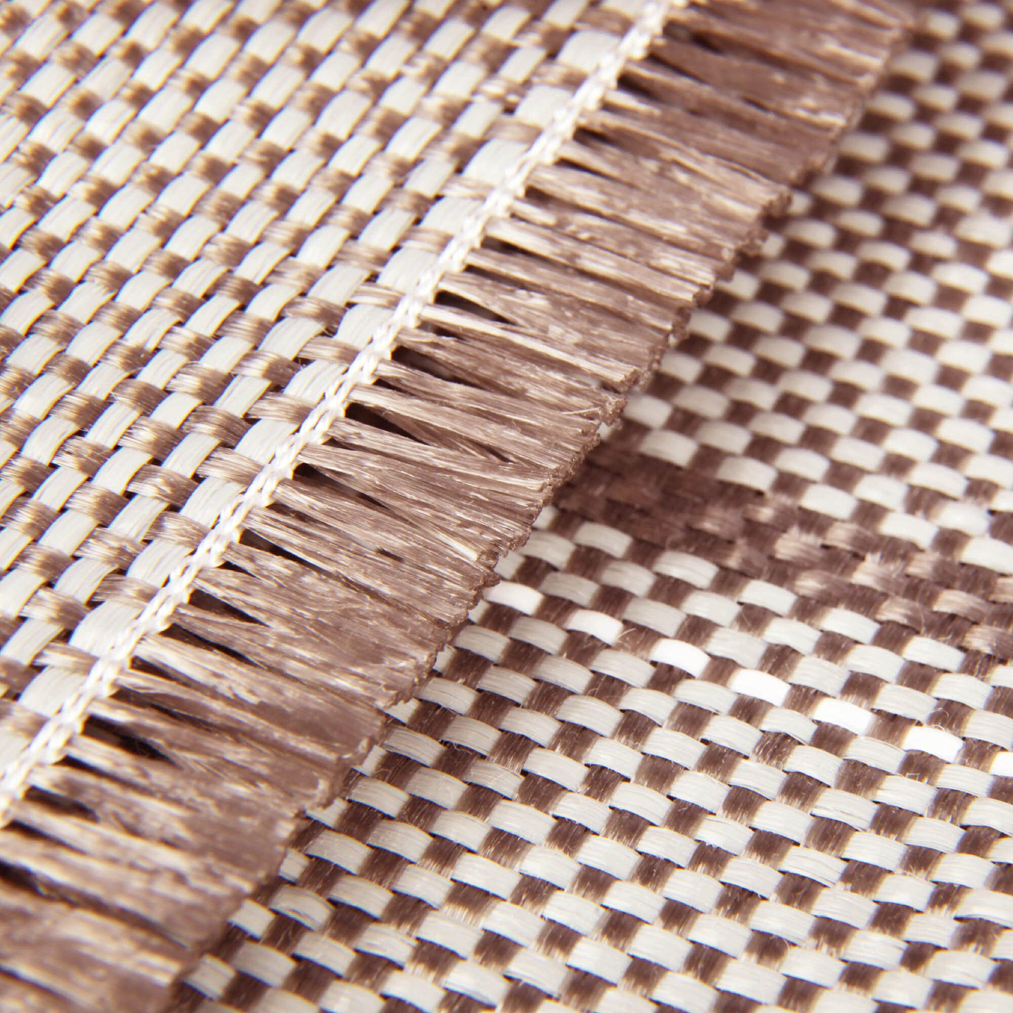 Tapis de véranda de nombreuses tailles – Tapis de tente, dessous de tente de camping – (300 x 500 cm / marron) – pour extérieur, antidérapant comme protection pour gazon et pelouse
