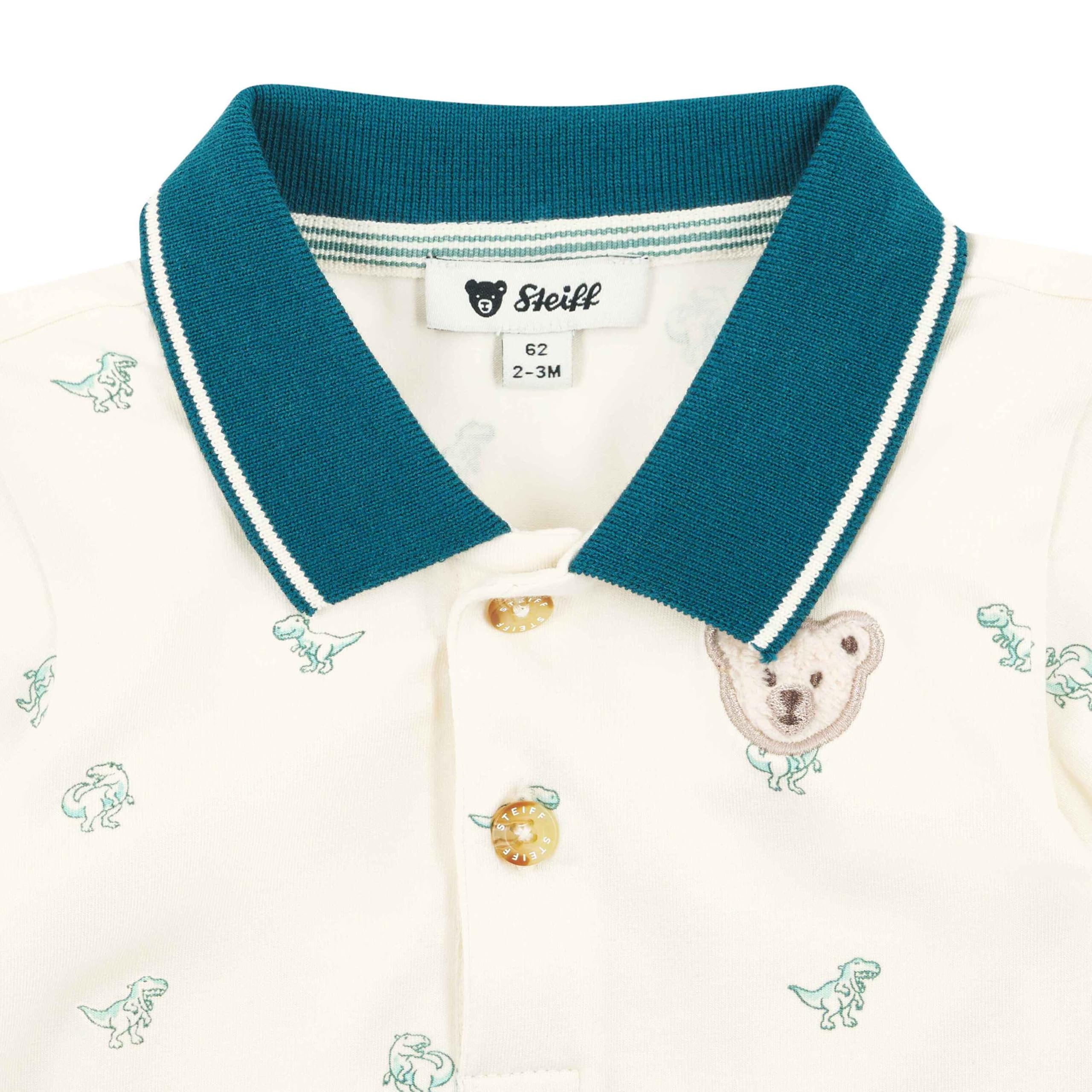 Steiff Baby - Jungen Poloshirt Kurzarm Polohemd