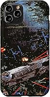 Vista 28 de Carcasa negra para iPhone 14 Pro Max Star Wars El Retorno de la Estrella de la Muerte Jedi II
