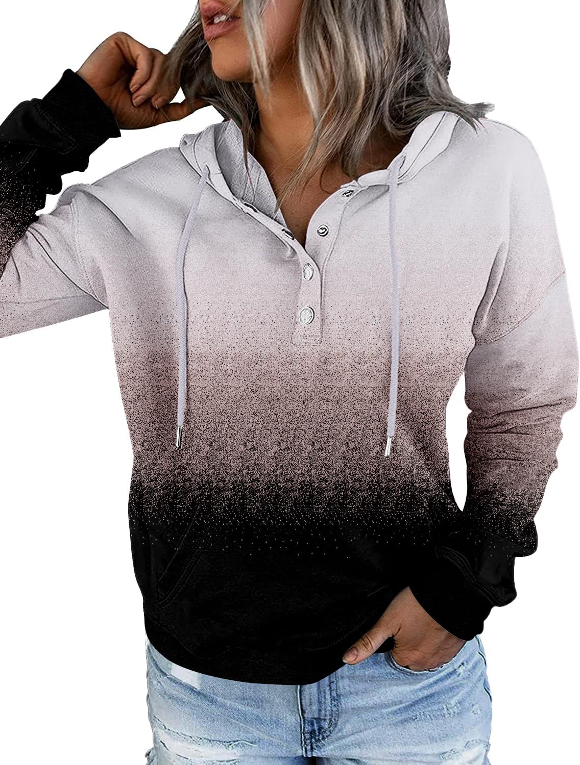 ROSELINLIN Womens Hoodies Sweatshirts with Kangaroo Pockets - Image 4
